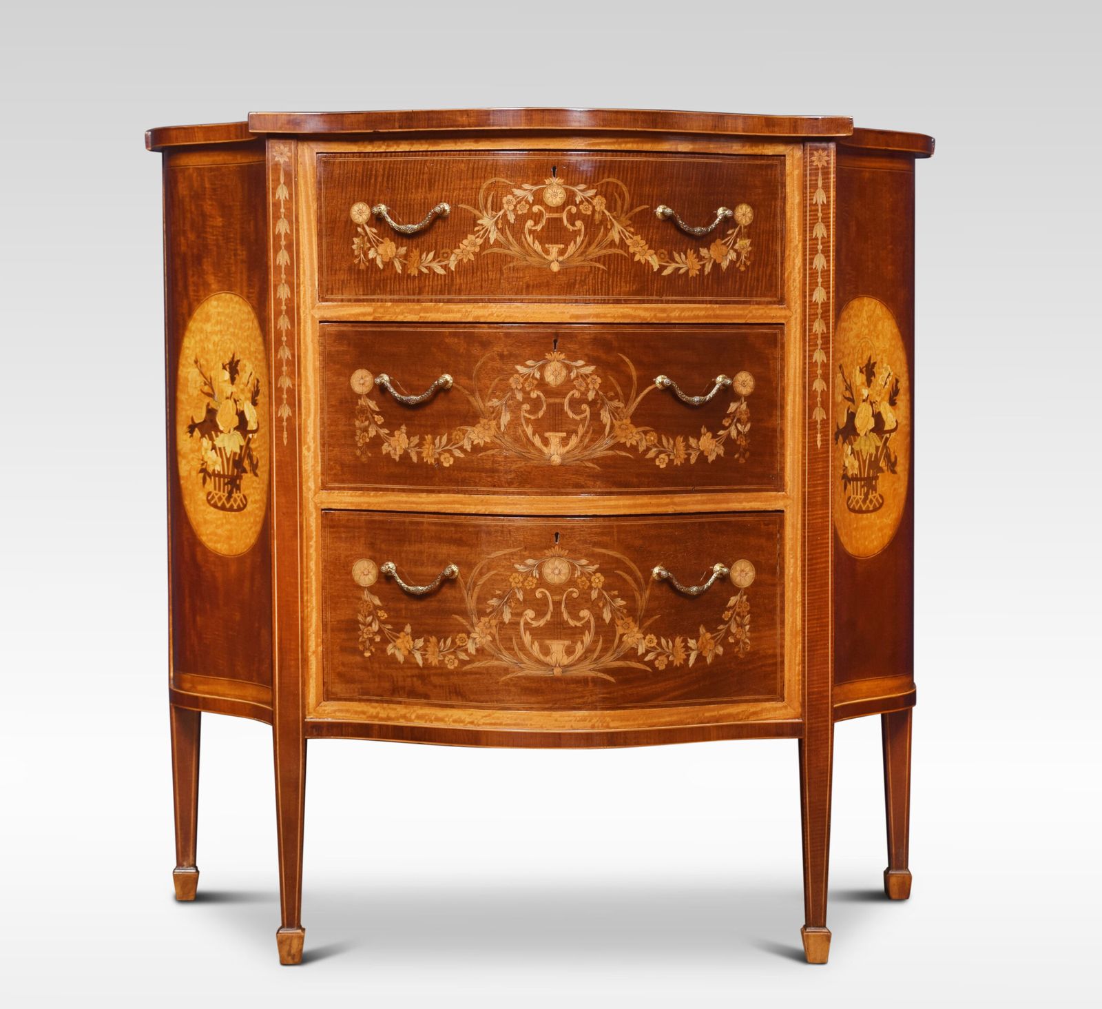 Edwards And Roberts Serpentine Chest Of Drawers photo Furniture