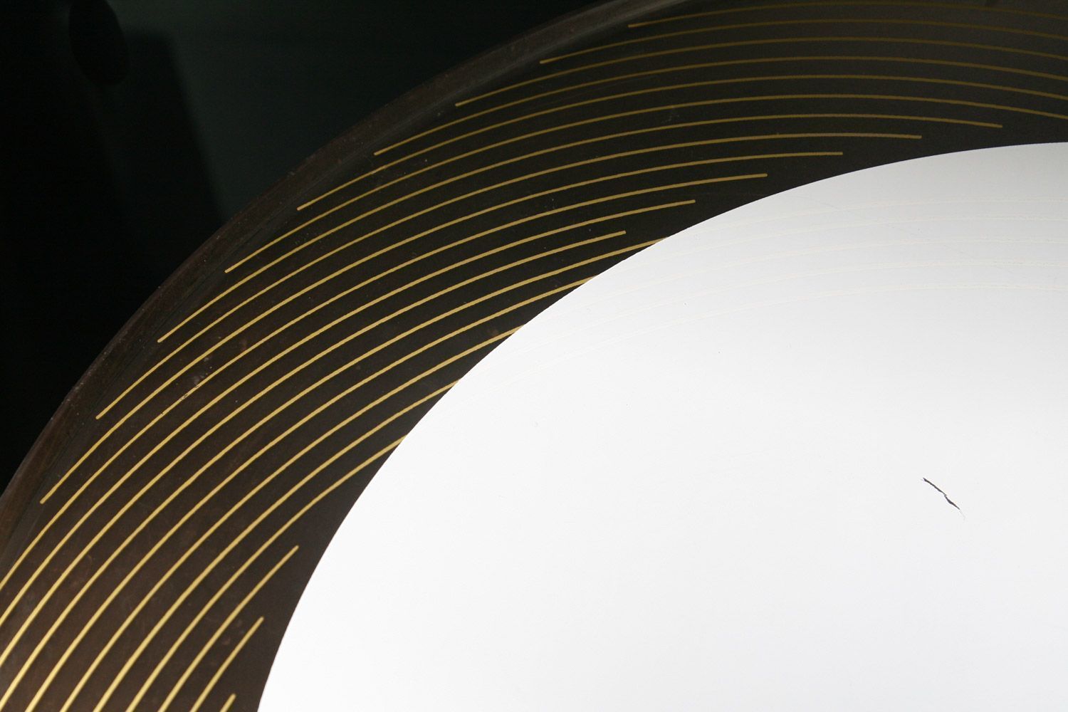 Lighting Vintage Trumpet Pendant Lamp From Meblo, 1970s photo