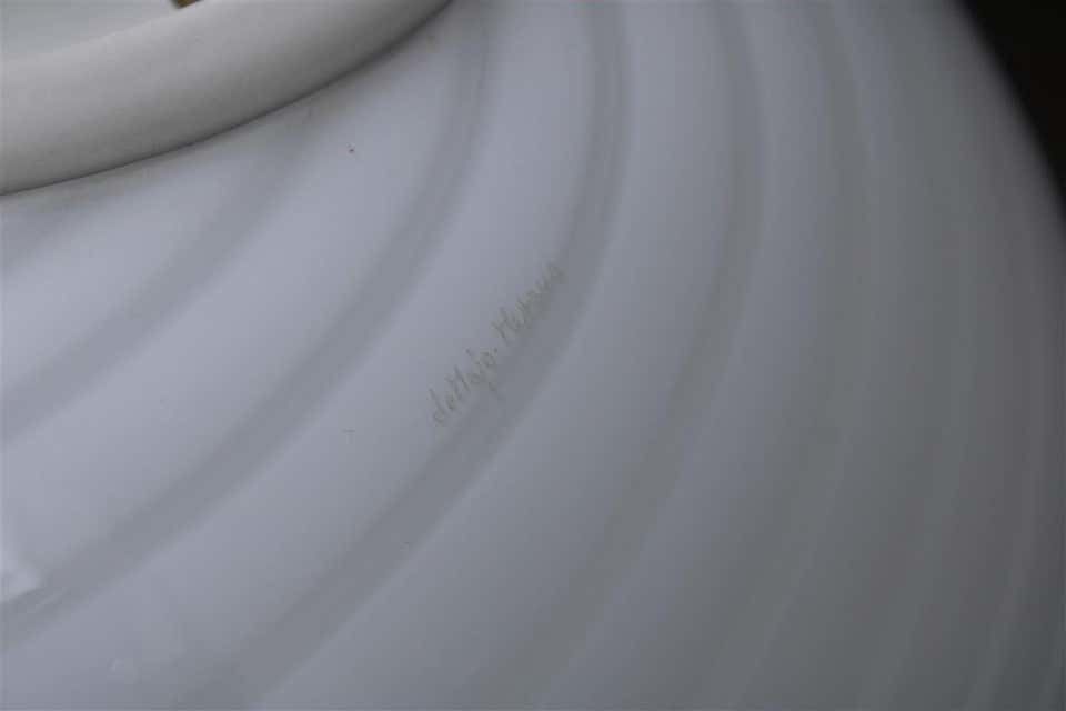 Oval De Majo Italian Murano Chandelier 1970s Italian Design Spiral Glass photo buy
