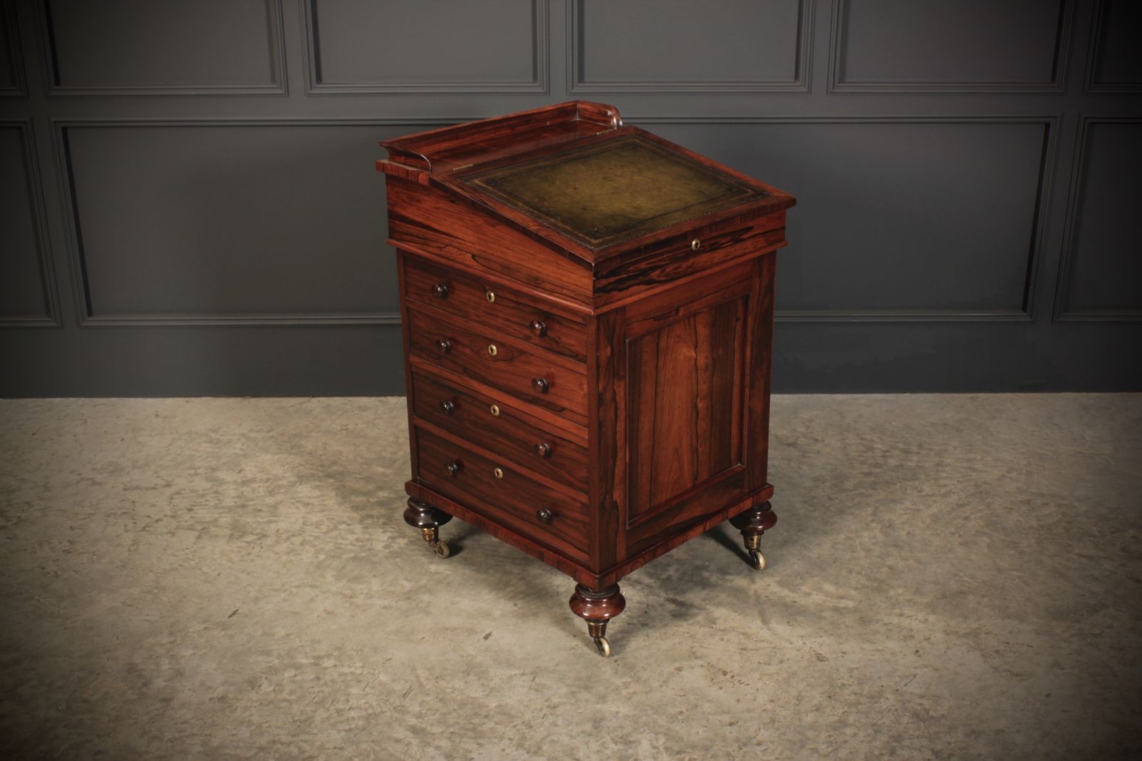 William IV Rosewood Davenport Desk photo furniture