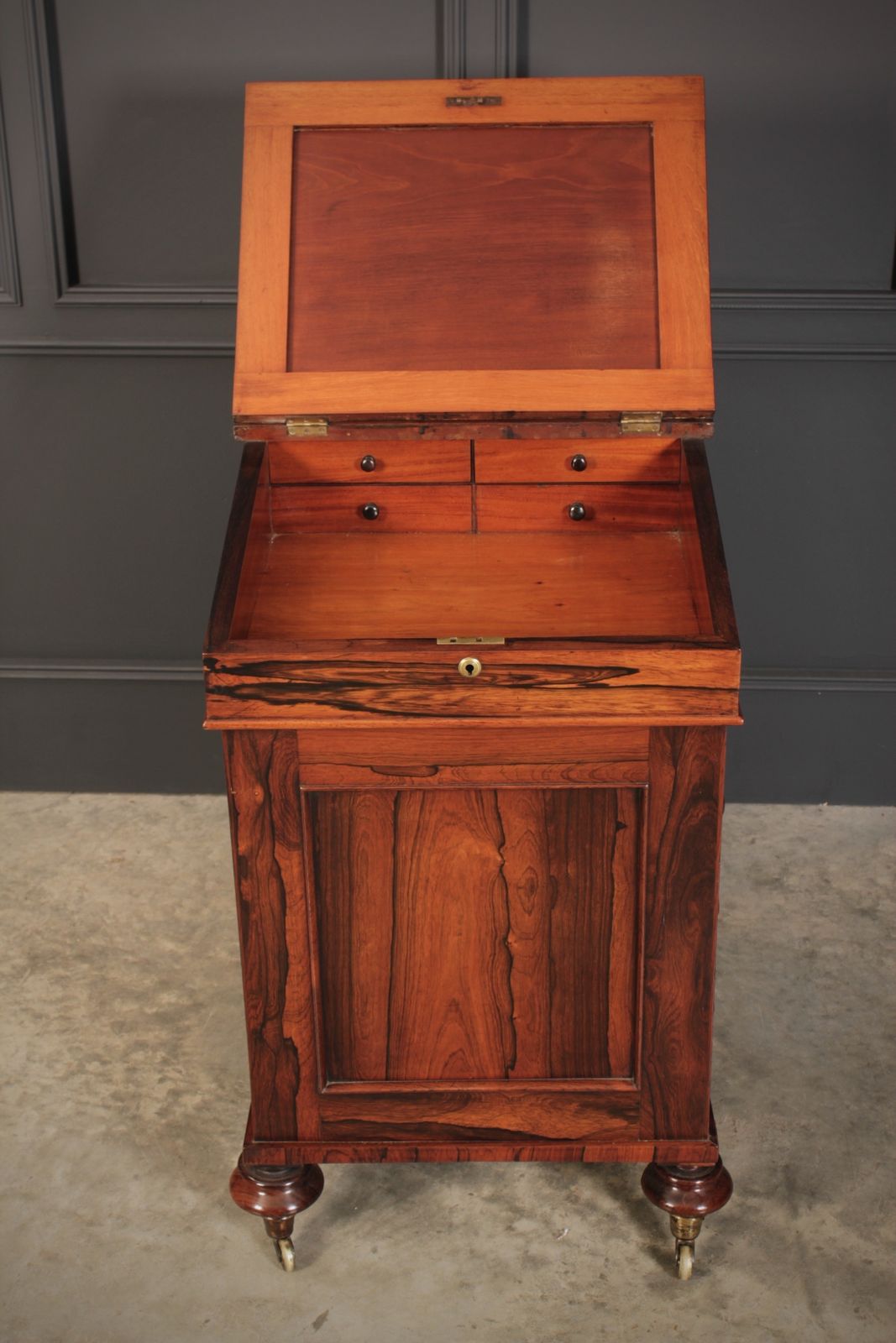William IV Rosewood Davenport Desk photo 2281.5