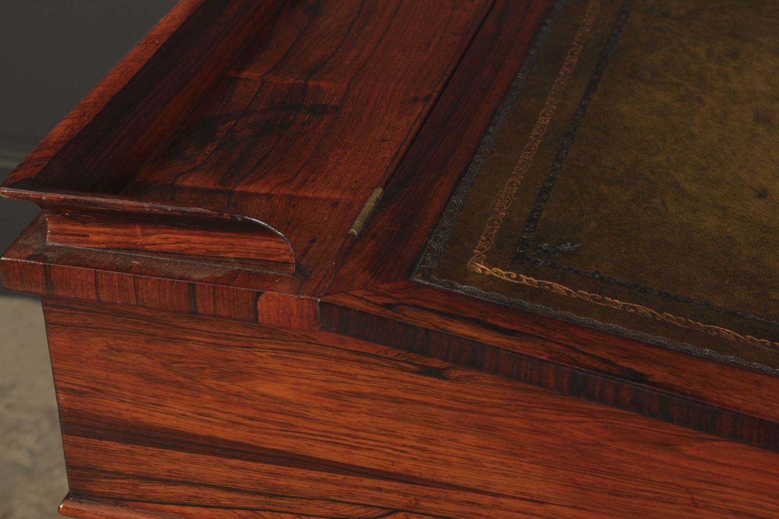 2281.5 William IV Rosewood Davenport Desk photo