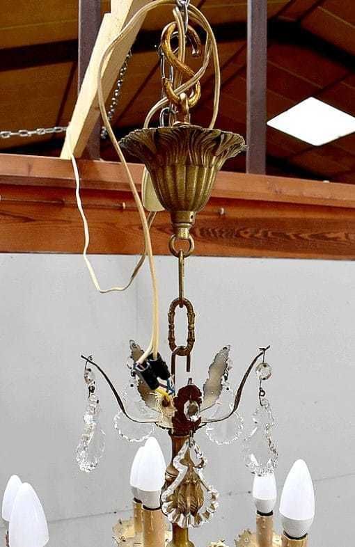 Crystal Chandelier   Mid 20th photo buy