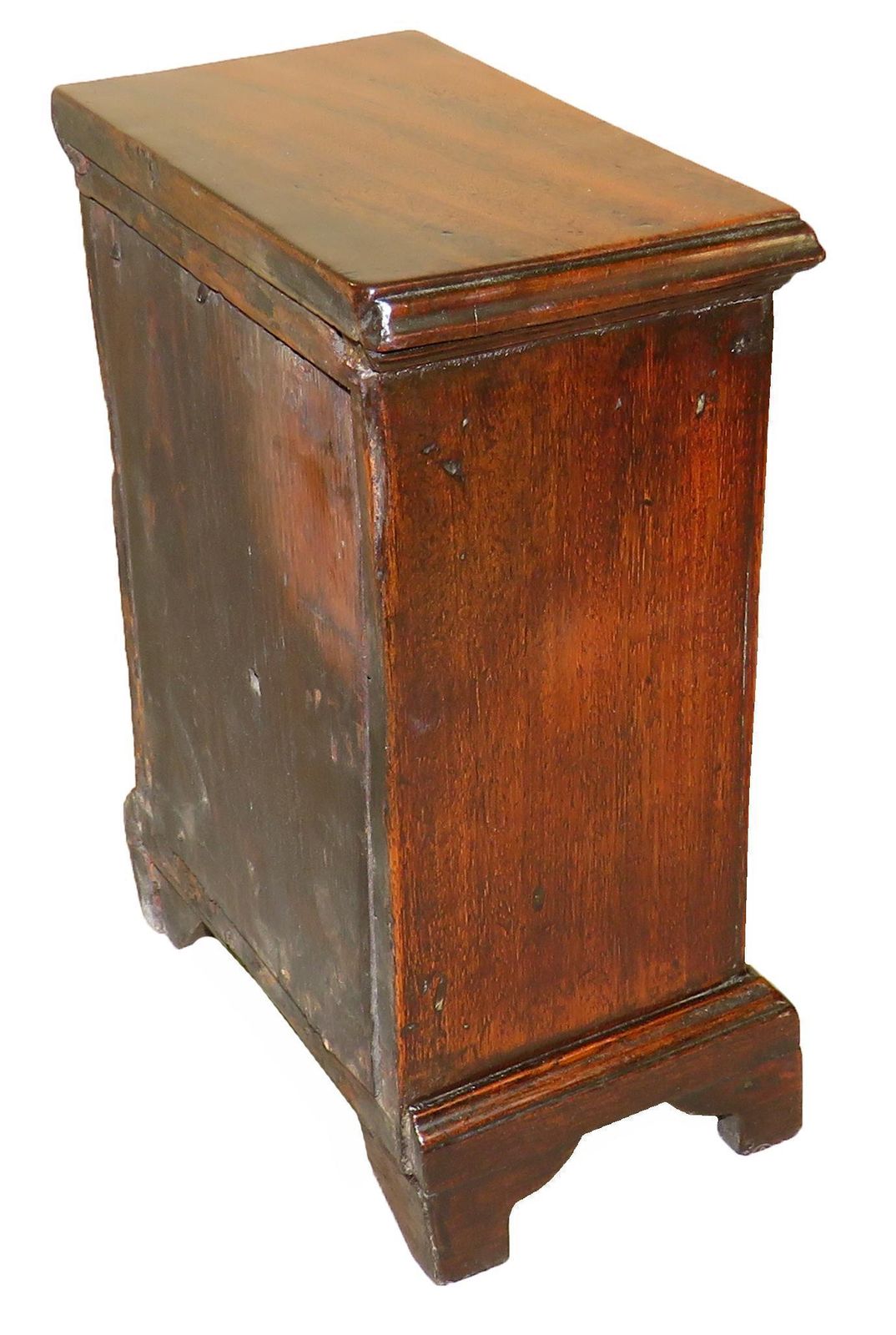 Georgian Antique 18th Century Mahogany Miniature Chest (England, Circa 1760) photo Furniture
