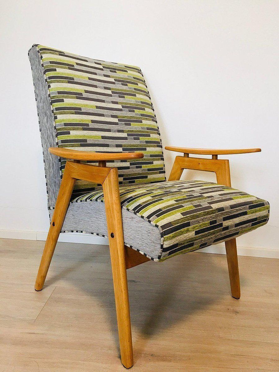 Czech Armchair By Jaroslav Smidek For Jitona, 1960s