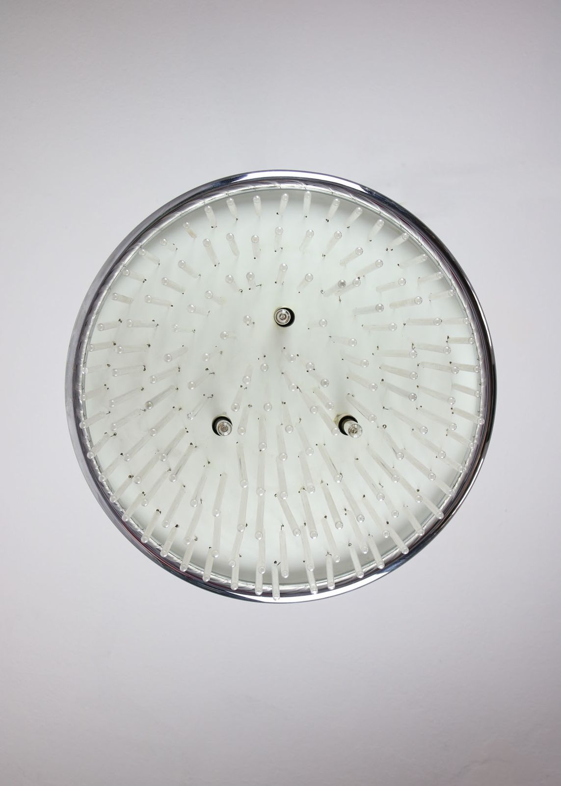 photo vinterior Minimalist Hand Blown Glass Chandelier, 1 Of 15, 1970s
