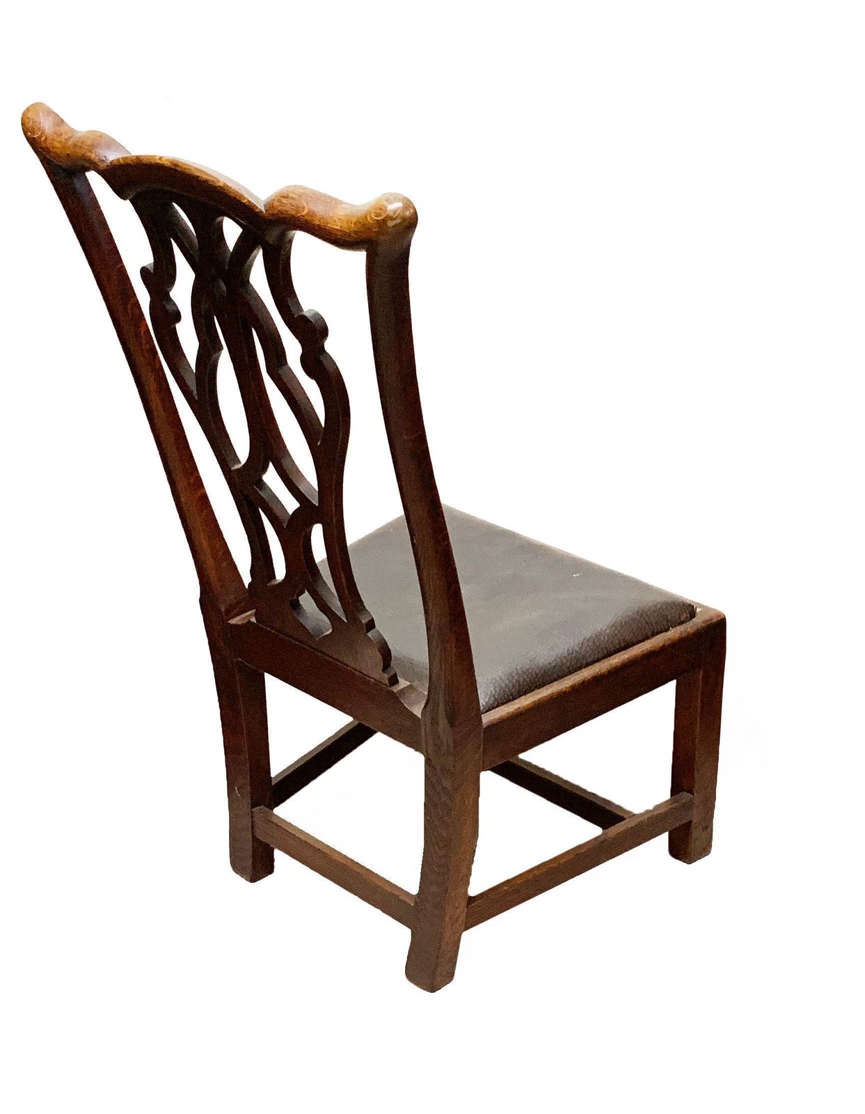 19th Century Antique Oak Hepplewhite Style Childs Chair (England, Circa 1880) photo for sale