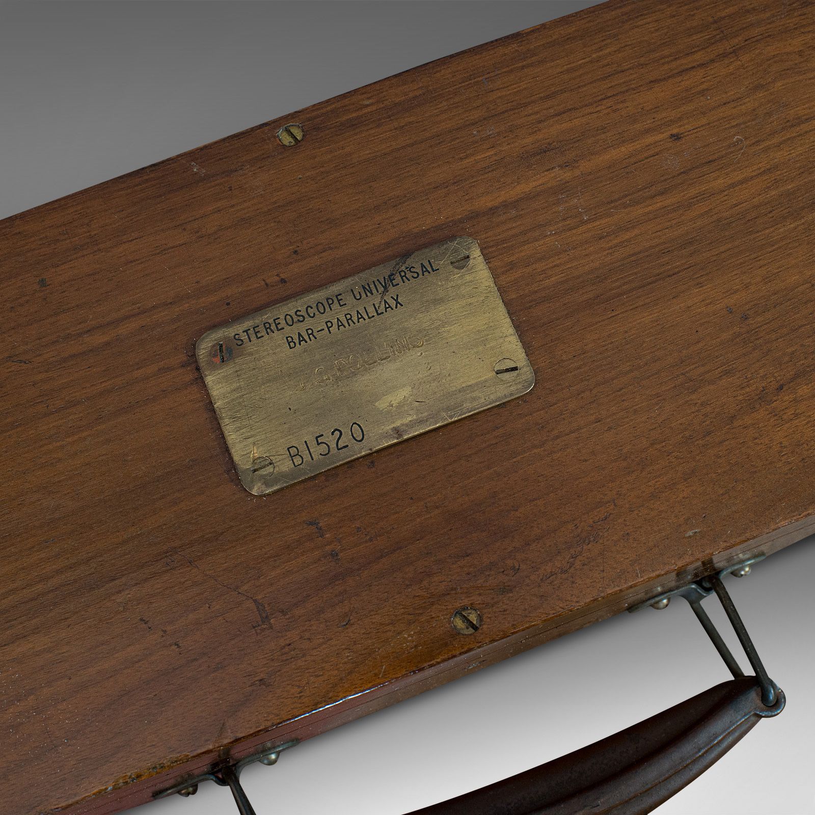 Home Decor Vintage Stereoscope Bar Parallax, Scientific Instrument, Jm Glauser, London photo