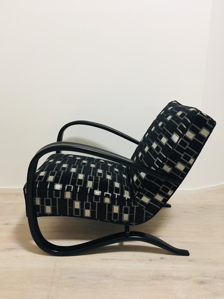 photo furniture H269 Armchair By Jiridich Halabala For Up Závody, 1930s