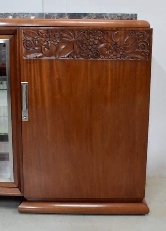 photo for sale Art Deco Sideboard In Solid Mahogany 1920