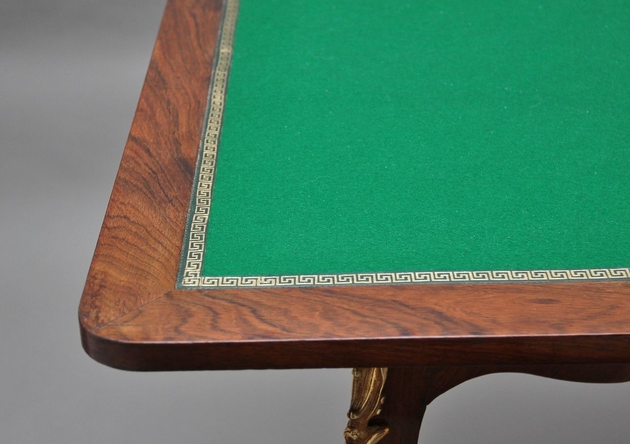 19th Century Kingwood Card Table photo buy