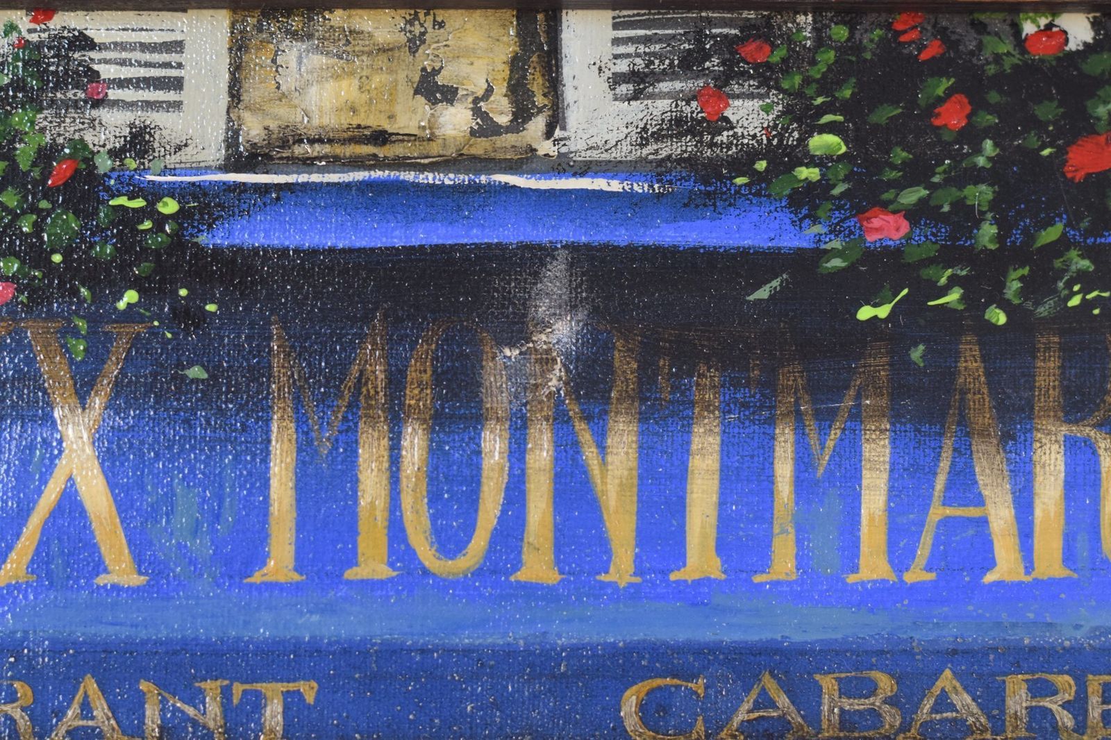 Kunst Paris Café 'Au Vieux Montmartre' photo