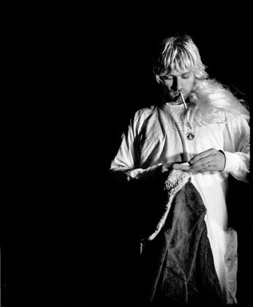 ' Kurt Cobain ' By Kevin Westenberg Limited Signed Limited Edition Giclée Print Framed In Black