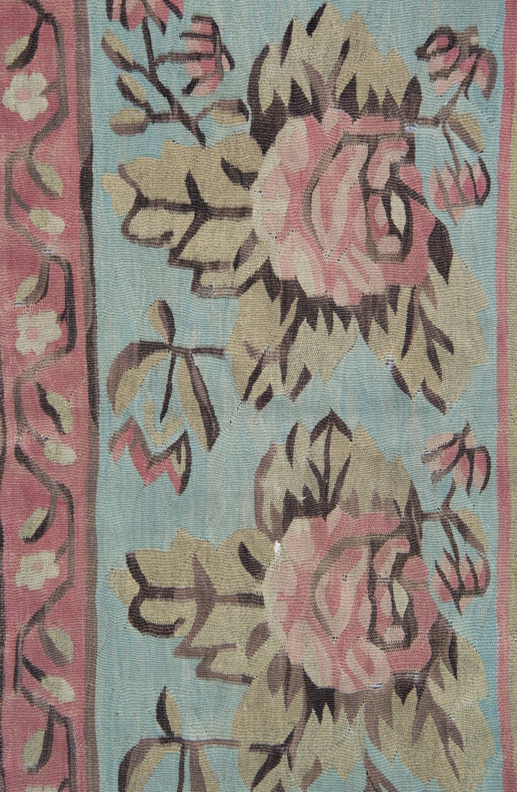 Rare Antique Rugs Floral Carpet Bessarabia Kilim Rug 176 X 271 Cm photo Textiles