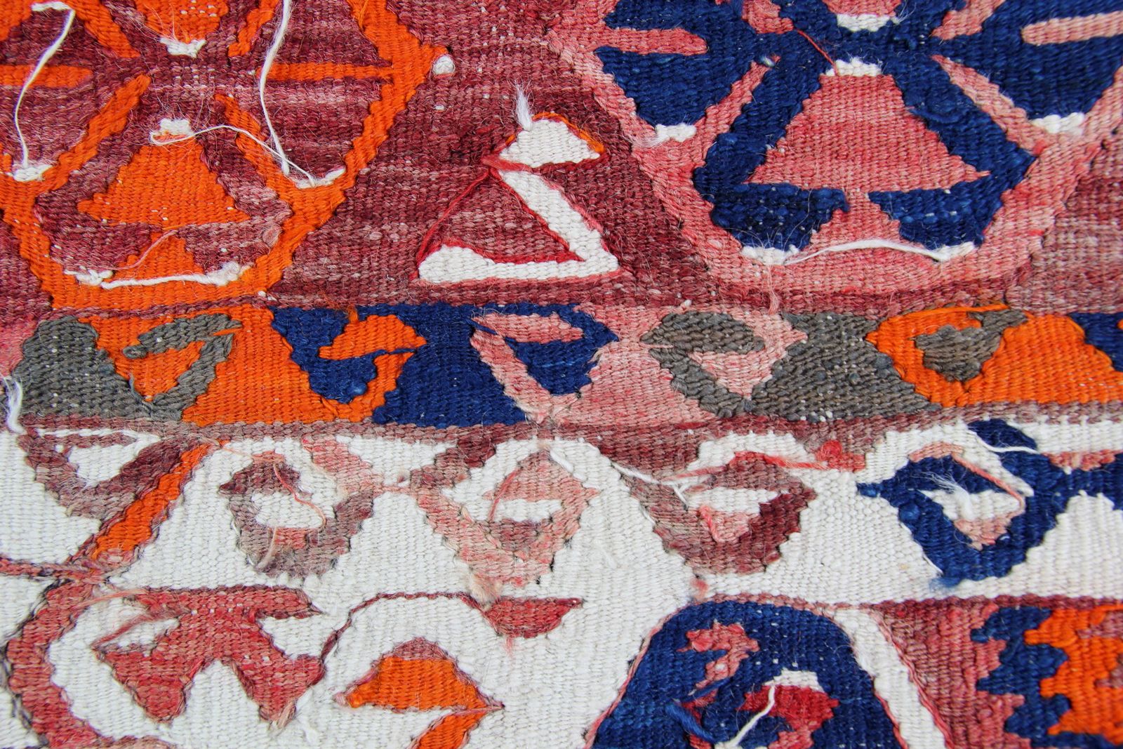 Handmade Turkish Kilim Rug Antique Kilims, Traditional Wool Rug 151x300 Cm photo 1750.0
