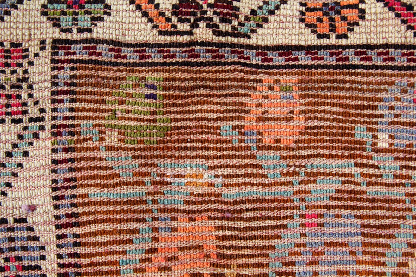 Antique Carpet Oriental  Turkish Rug Handwoven Konya Carpet 131 X 220 Cm photo for sale