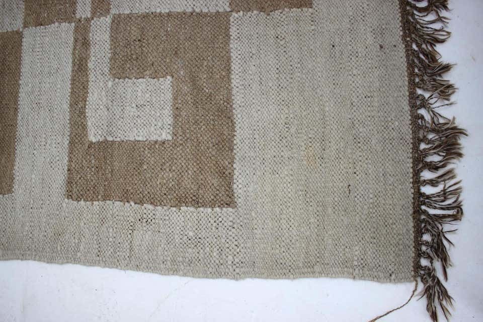 Midcentury Design Wool Carpet Rug / Carpet, 1980 photo Textiles