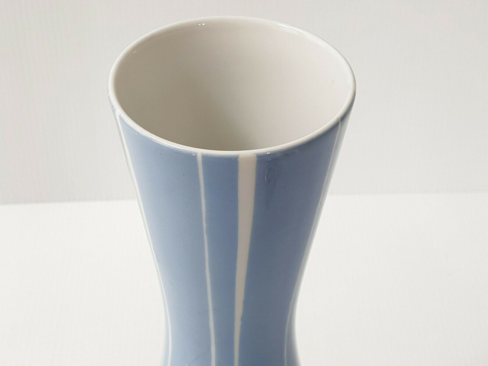 Vase Diabolo Vintage 1950 Ceramique Allemande Rosenthal 50s 1950s Rockabilly photo 103.0