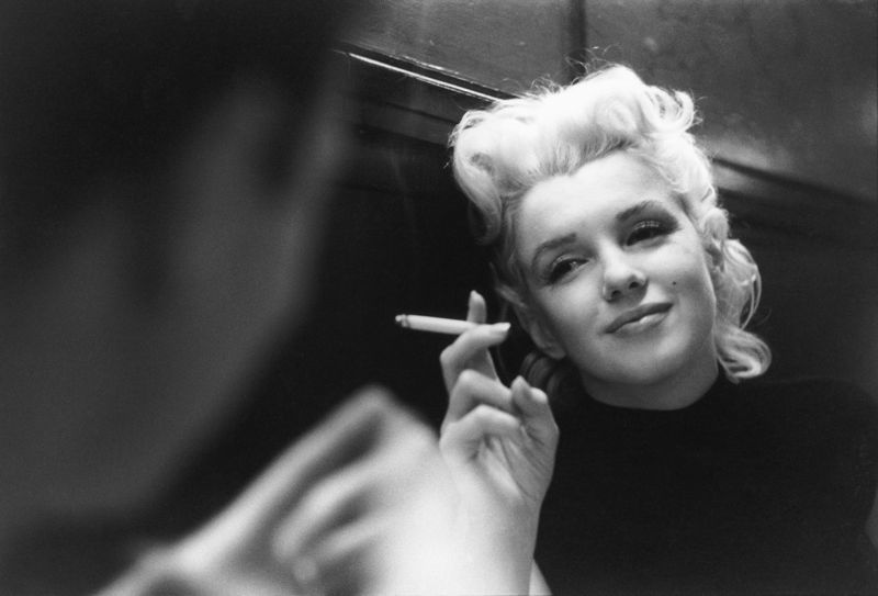 'Marilyn Candid Moment' Ed Feingersh Marilyn Monroe Oversize Silver Gelatin Print Unframed