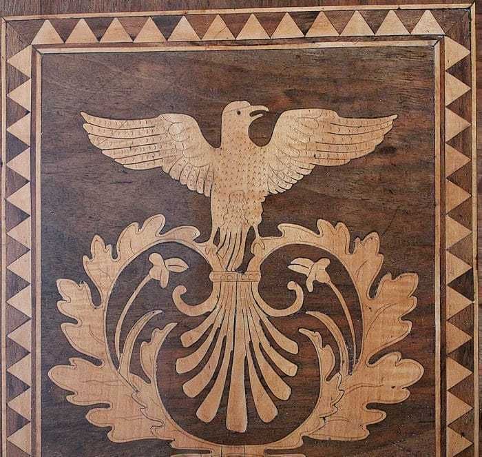 Inlaid Gueridon Table, In Walnut And Light Wood   2nd Part Of The 19th Century photo buy