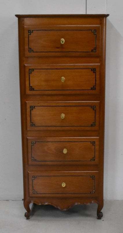 Mahogany Chiffonier, Louis XV / Louis XVI Transition   Xviiith
