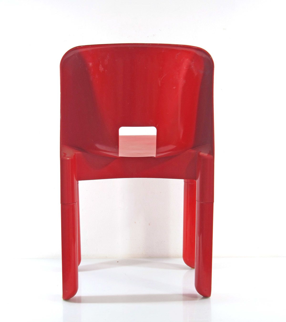 Ferrari Red Sixties Joe Colombo 4867 Kartell Chair photo 803.0