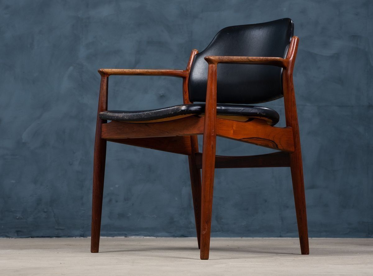 Mid Century Danish Rosewood Armchair By Arne Vodder, 1960s photo Furniture