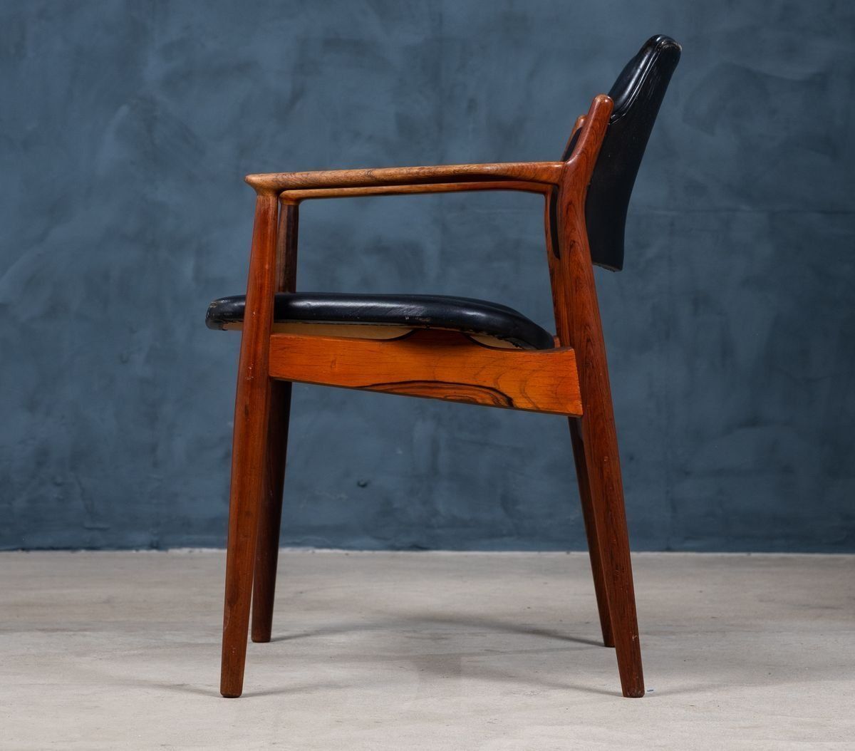 Mid Century Danish Rosewood Armchair By Arne Vodder, 1960s photo vintage