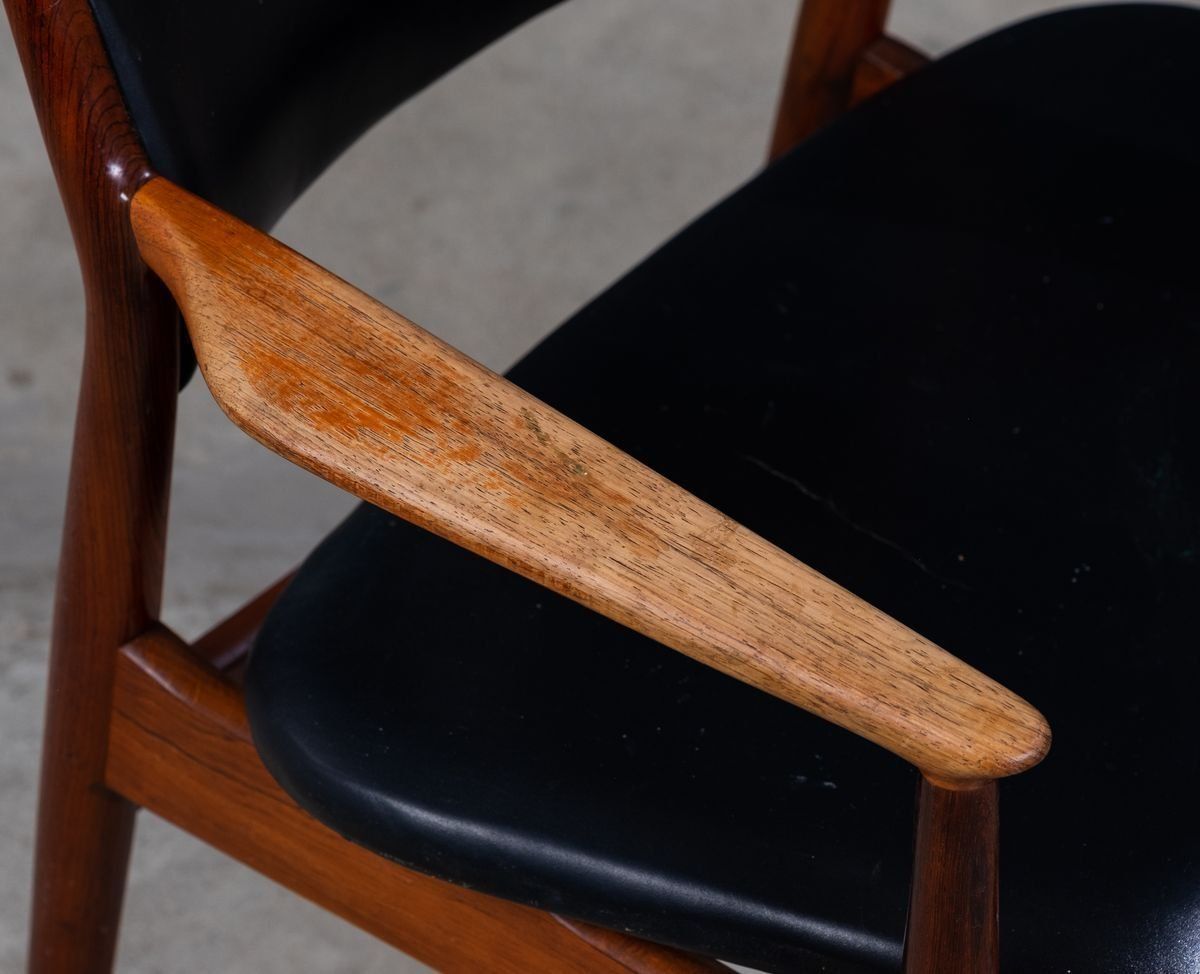 photo furniture Mid Century Danish Rosewood Armchair By Arne Vodder, 1960s