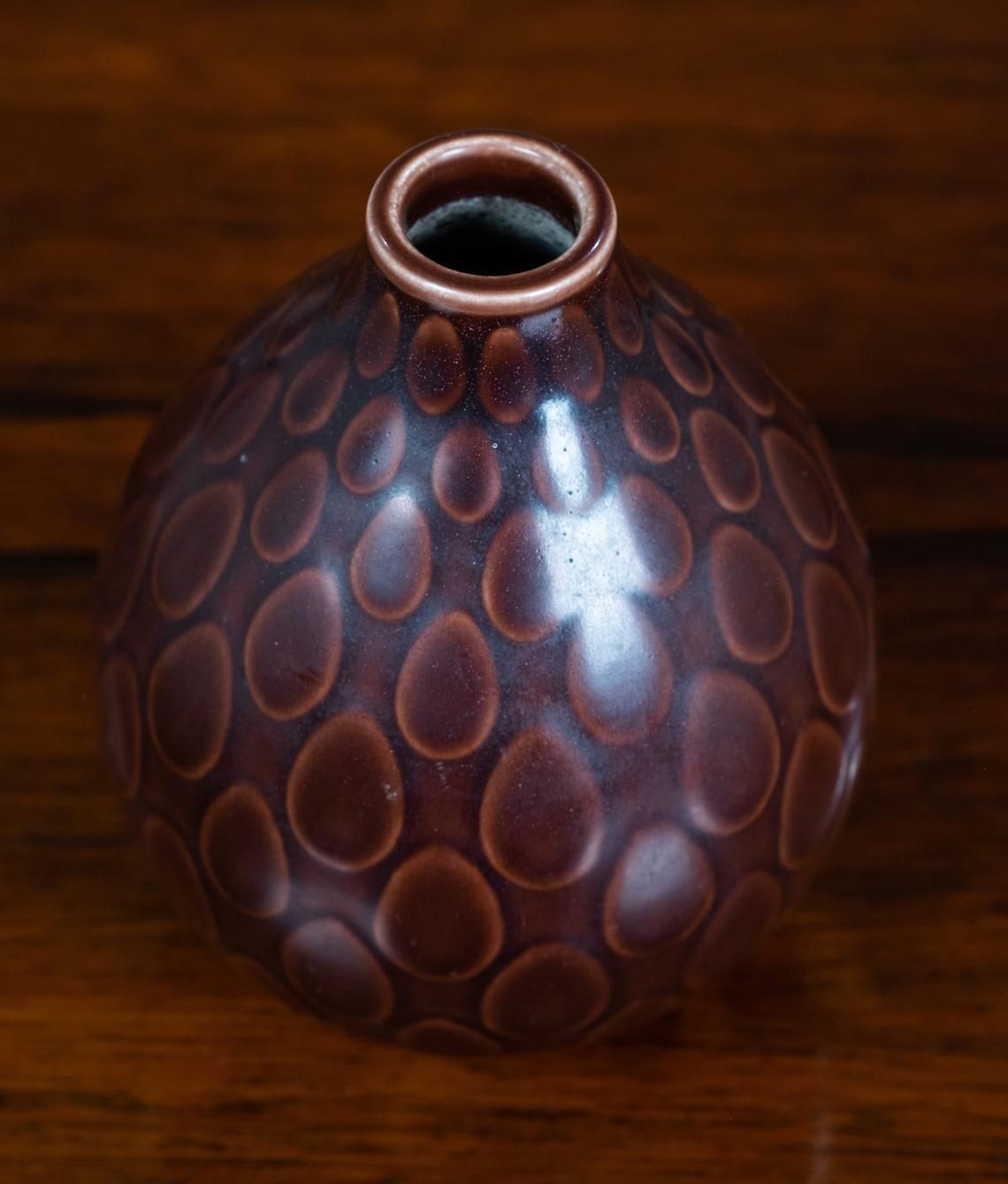 Royal Copenhagen Aluminia Marselis Vase Designed By Nils Thorsson, 1950s, Denmark photo Home Decor
