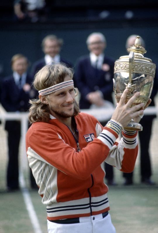 'Bjorn Borg' 1980 Oversize C Type Print Framed In Black photo furniture