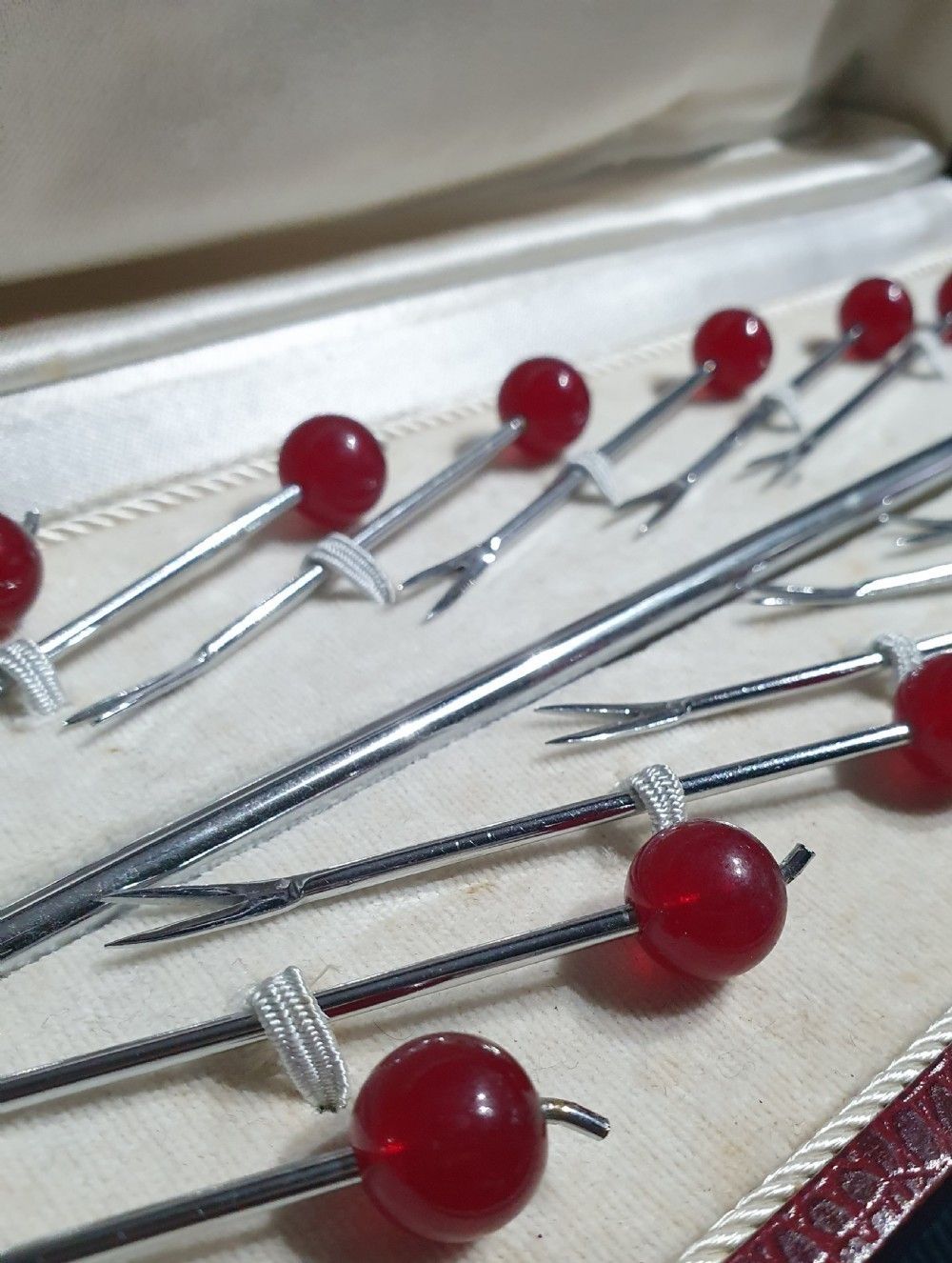 French Art Deco Cocktail Sticks And Ladle Set C.1930 photo furniture