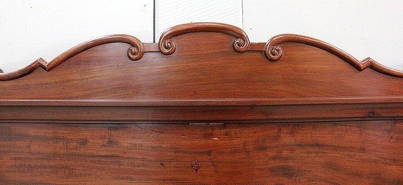 Furniture Wall Shelf Or Foot Secretary, Mahogany Late 19th Century photo