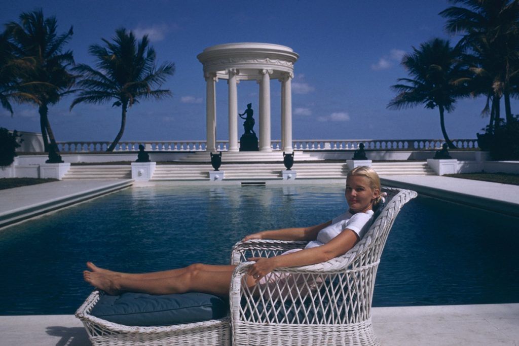 Slim Aarons 'Cz's House' 1955 Oversize Unframed C Type Print