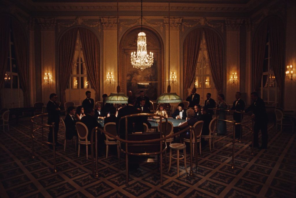 Slim Aarons 'Deauville Casino' 1970 Oversize Unframed C Type Print