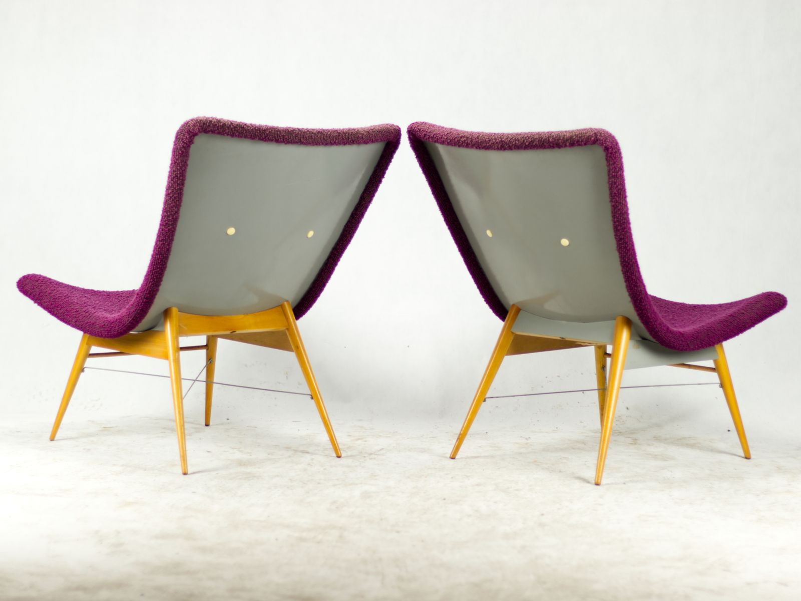 Mid Century Lounge Chairs By Miroslav Navrátil For český Nábytek, Czechoslovakia, 1960s photo Furniture