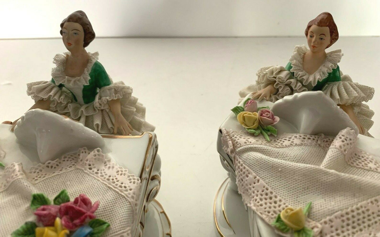 Polychrome Porcelain Group German Porcelain Dresden Saxes Sèvres Limoge photo for sale