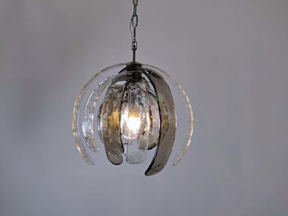 Murano Glass Suspension Model "Artichoke" By Carlo Nason For Mazzega photo 2849.0