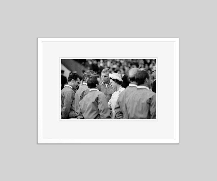 'Royal World Cup Winners' 1966 Archival Pigment Print Framed In White