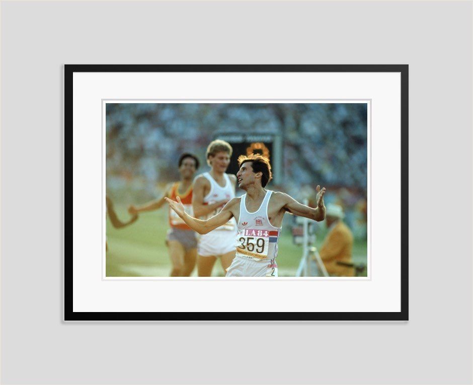 'Olympic Gold Medalist Winner' 1984 Oversize C Type Print Framed In Black