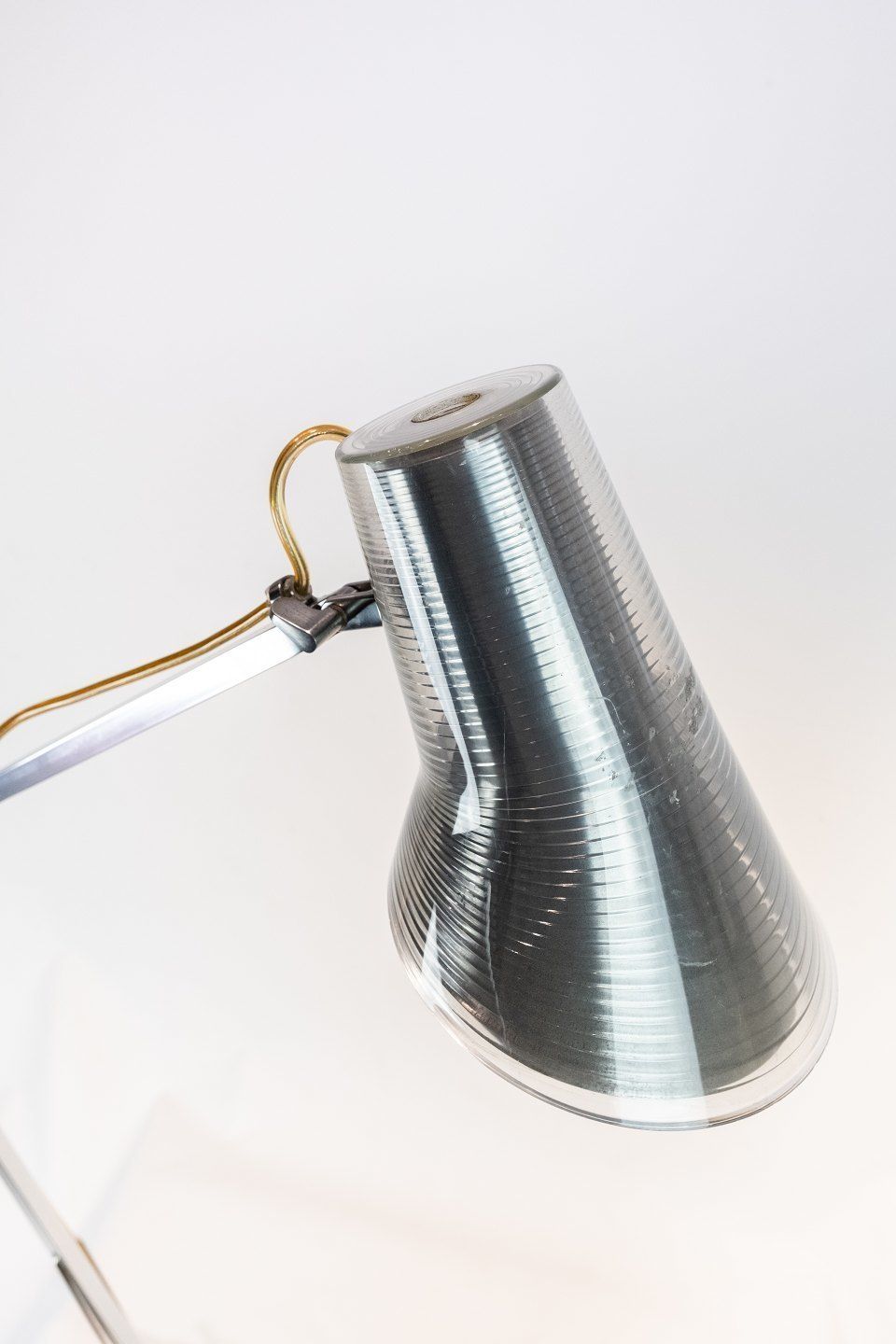 Table Lamp Of Stainless Steel And Of Italian Design By Flos photo for sale