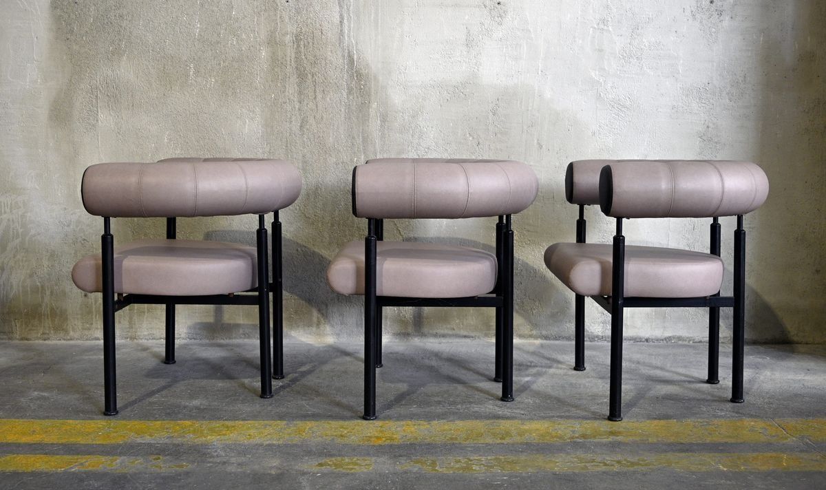 Furniture Cobra Ej900 Chairs By Erik Jørgensen For Erik Jørgensen Møbelfabrik, 1980s, Set Of 3 photo