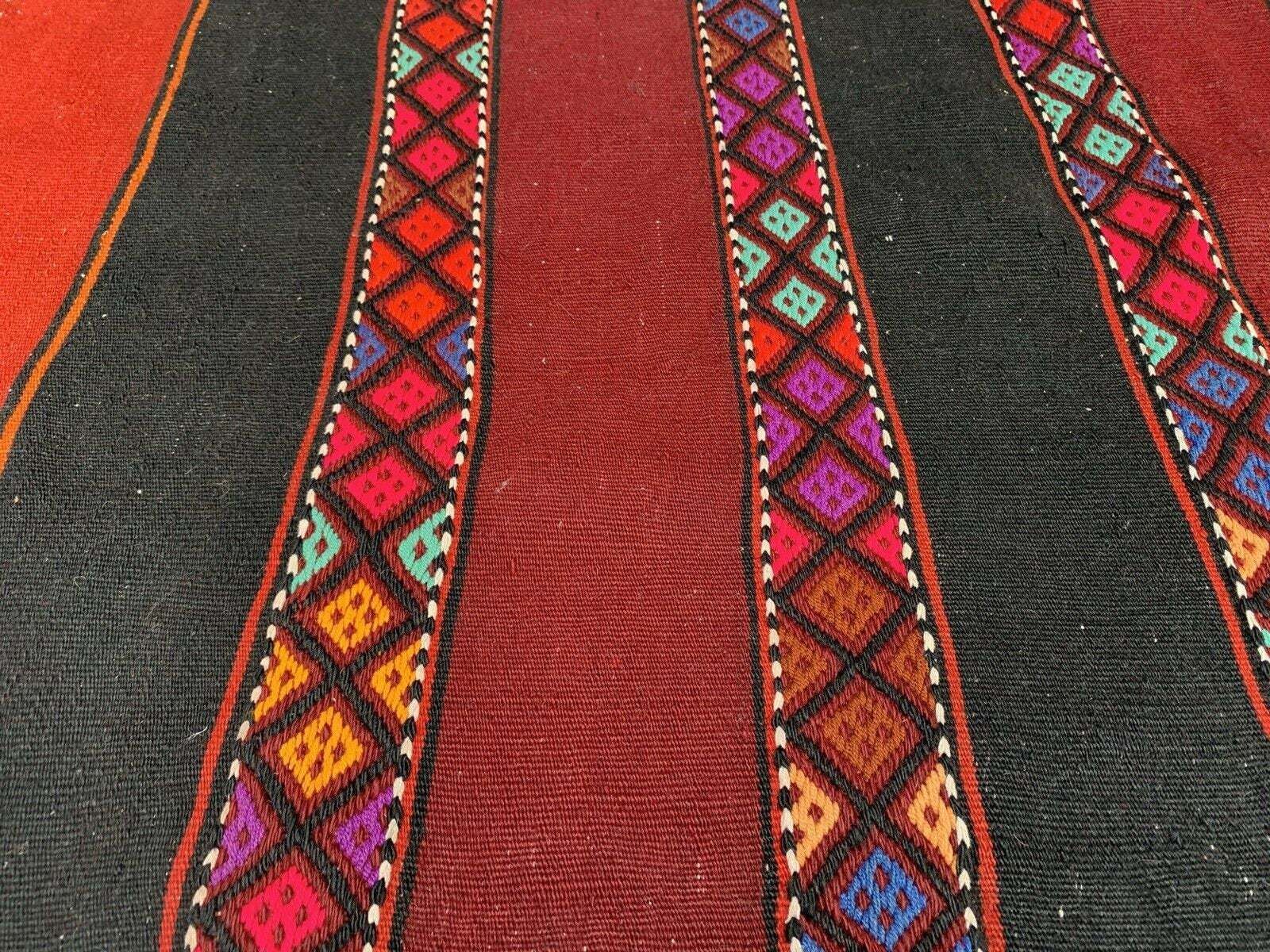 Traditional Turkish Kilim Rug , Vintage Turkish Wool Country Home Kelim photo furniture