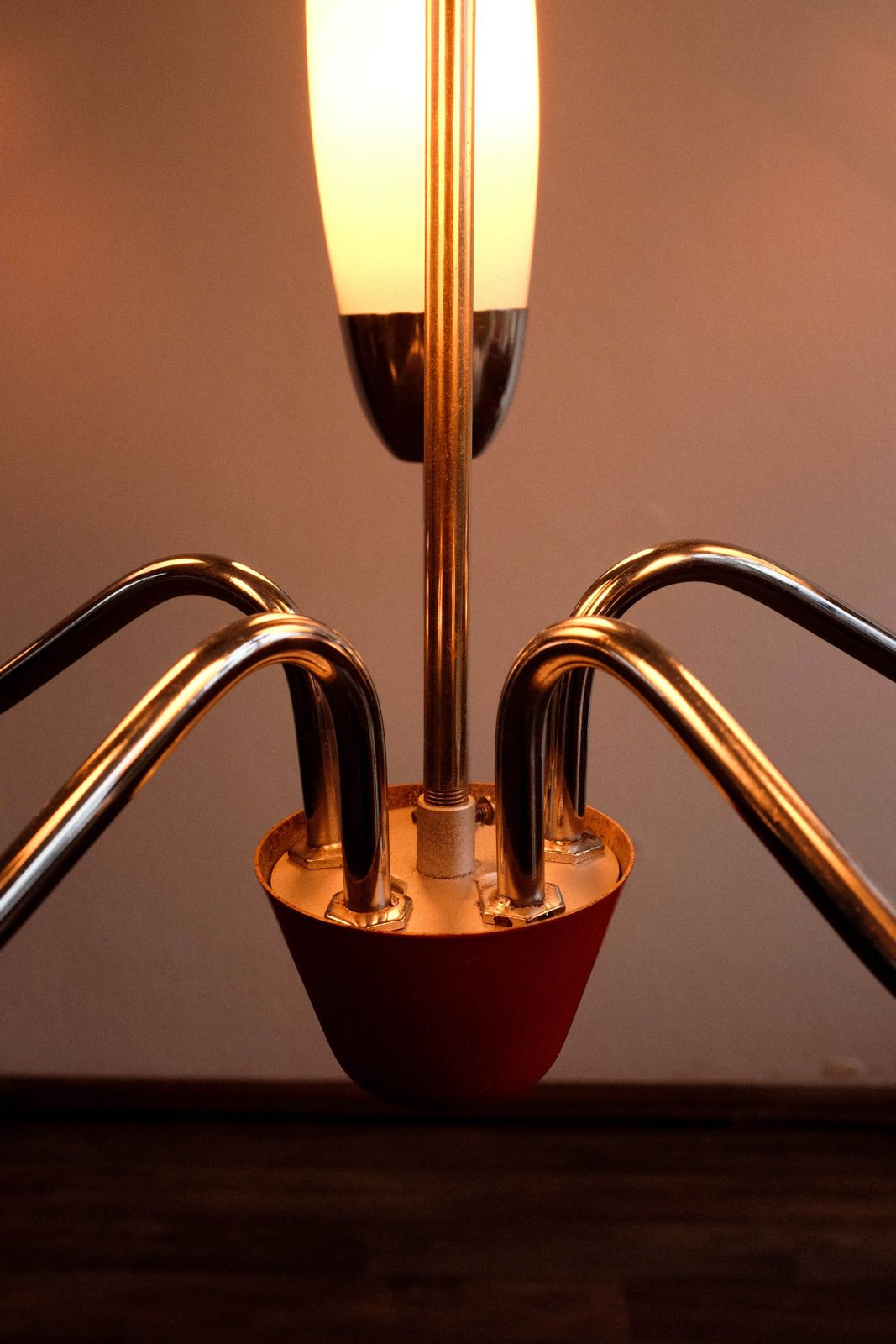 Vintage Czechoslovak Chandelier By Josef Hurka Fro Napako, 1960s photo furniture