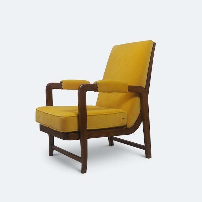 Pair Of Scandinavian Modernist Lounge Chairs 1940s photo 3900.0