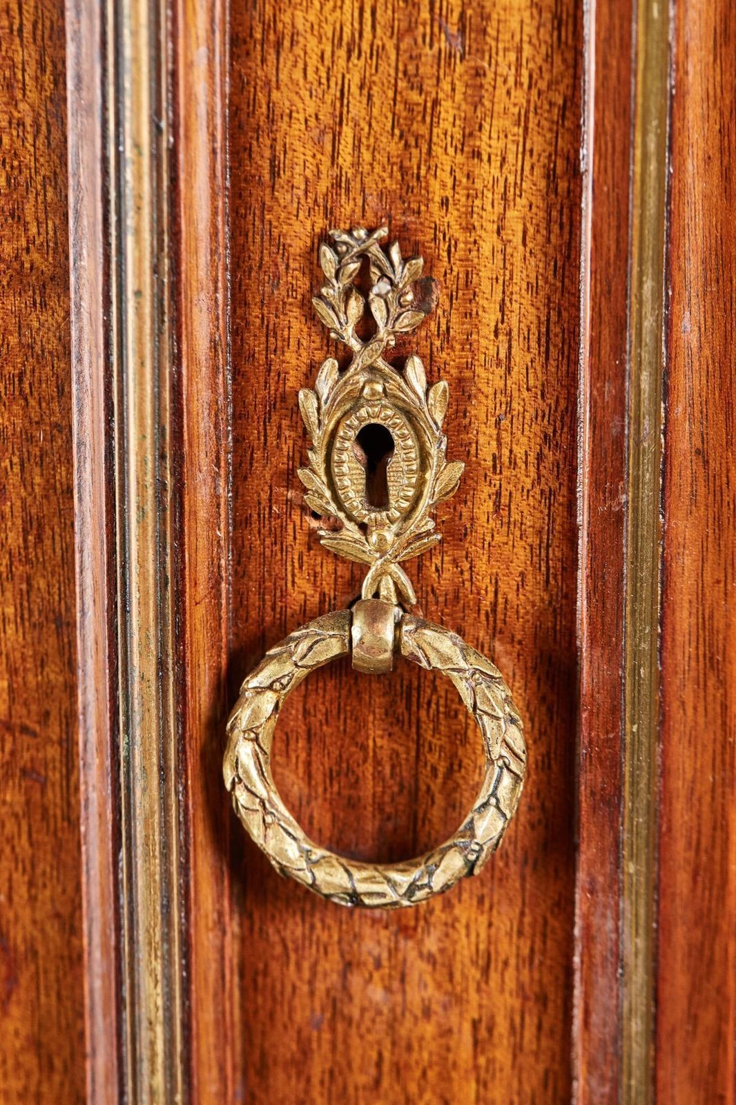 French Empire Mahogany And Gilt Metal Mounted Cabinet On Chest, Circa 1800 photo buy