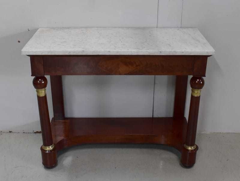 Mahogany Console, Empire Period   Early 19th Century