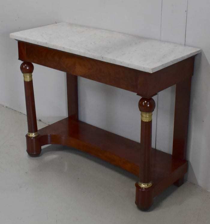 Mahogany Console, Empire Period   Early 19th Century photo for sale