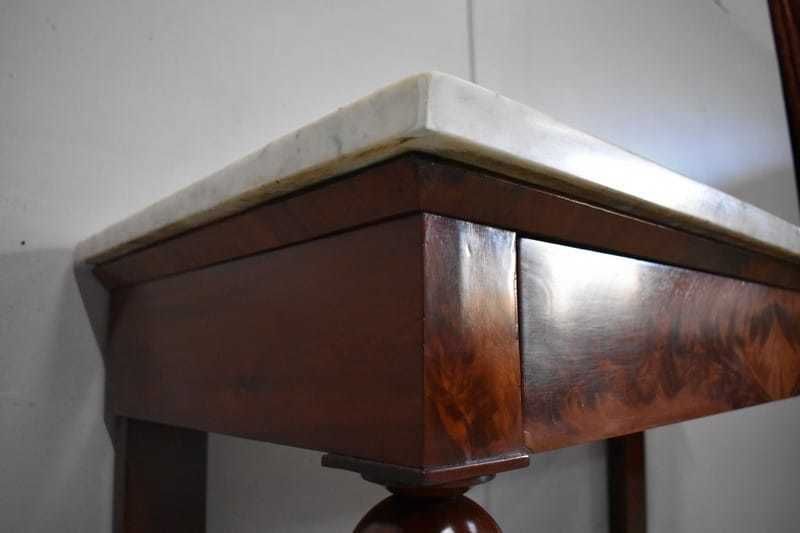 photo furniture Mahogany Console, Empire Period   Early 19th Century