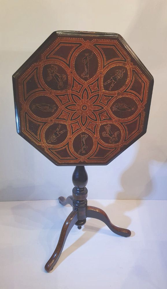 19th Century Hand Painted Occasional Table